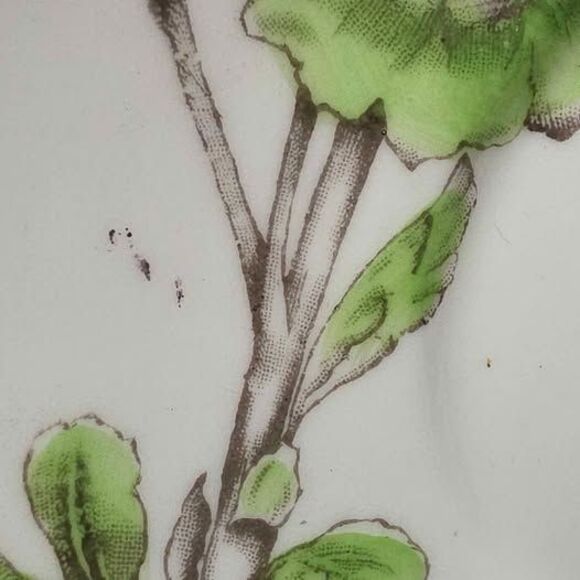 Salisbury Teacup and Saucer Pink Geraniums Vintage - Picture 6 of 8